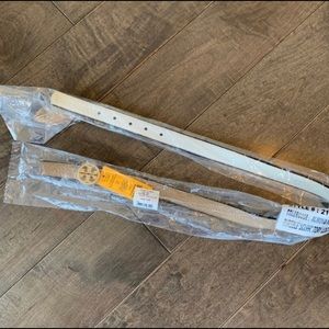 New Tory Burch Reversible 1” Logo Belt